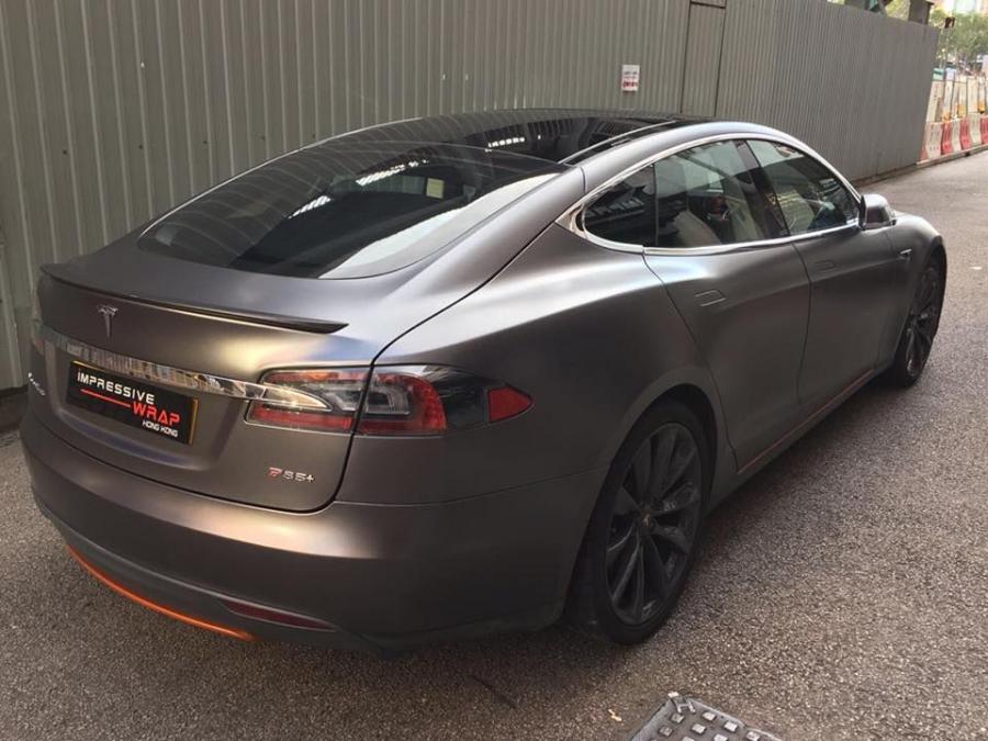  Tesla Model S P85+ by Impressive Wrap 2017 года  (JP) (фото 2 из 9)